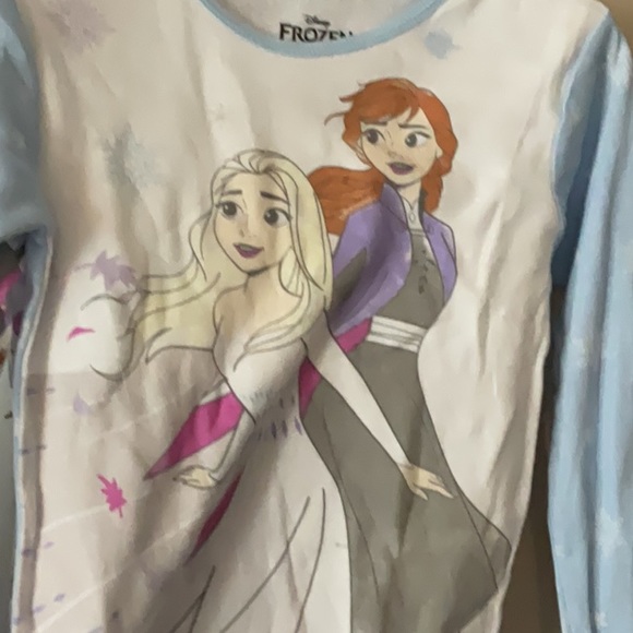 2 pairs of girls Disney pjs 8 - Picture 4 of 4